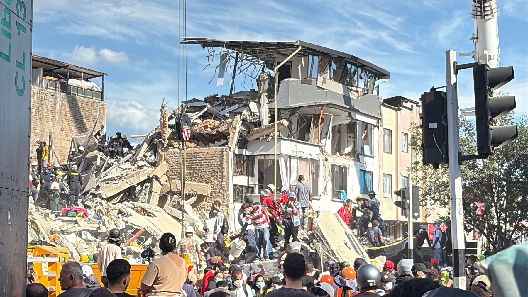 Pereira tras el terremoto del 10 de agosto de 2026